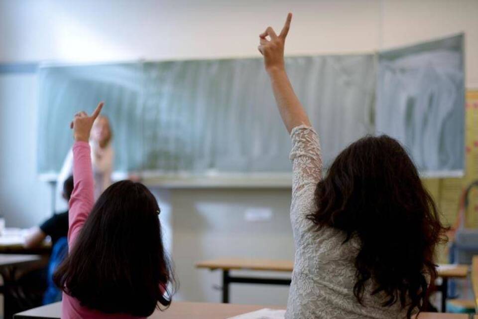 Flüchtlingskinder in der Schule