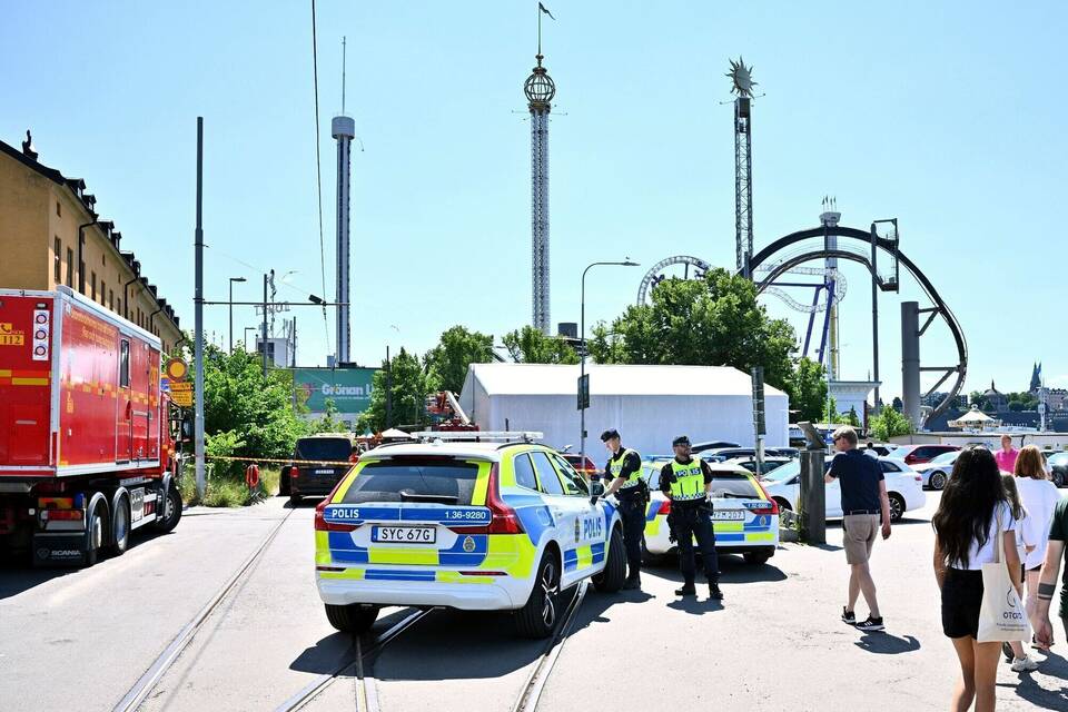 Unfall in schwedischem Vergnügungspark Unfall in schwedischem Vergnügungspark