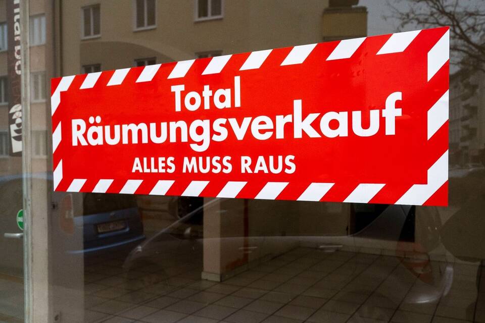 Räumungsverkauf Räumungsverkauf