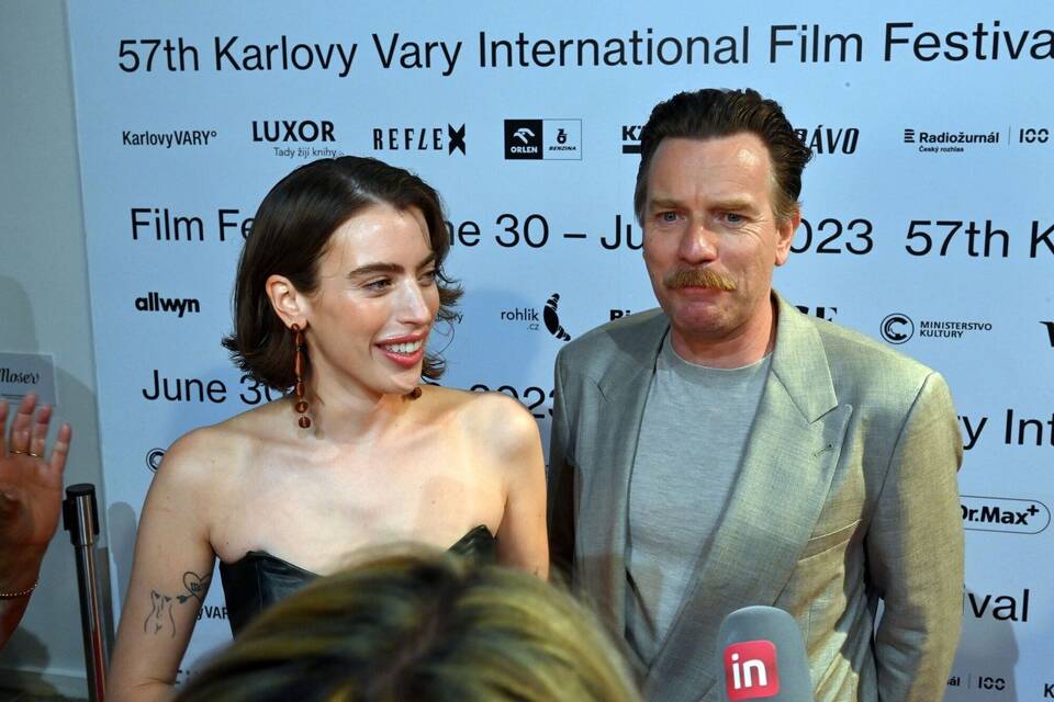 Ewan McGregor mit Tochter in Karlsbad Ewan McGregor mit Tochter in Karlsbad