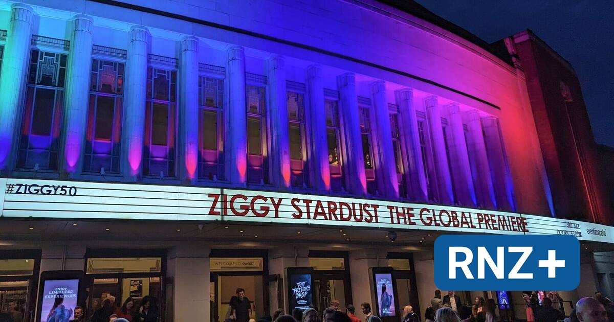 Ziggy Stardust Restaurierter BowieKonzertfilm feiert Premiere in