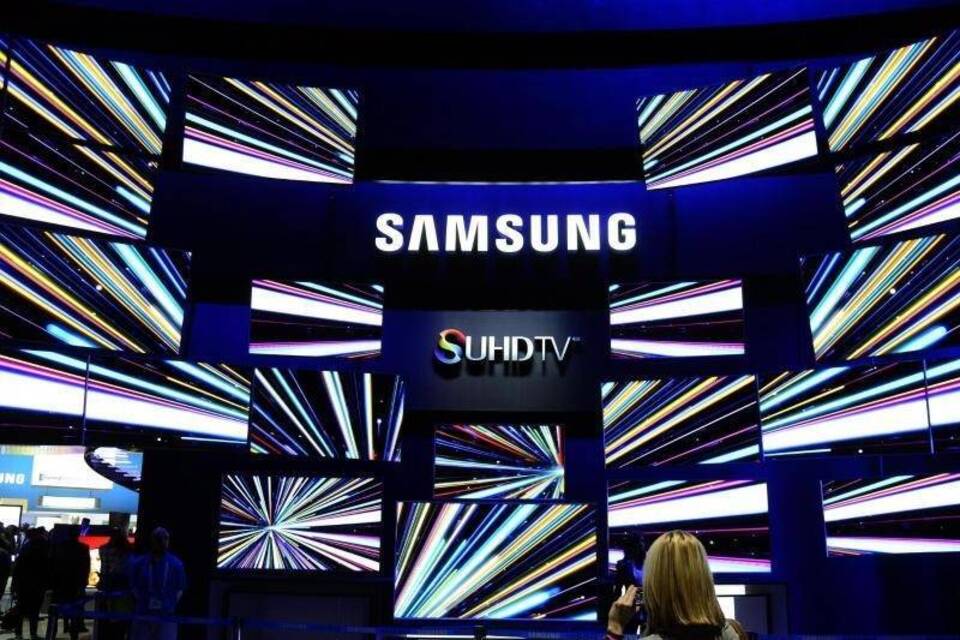 Samsung bei der CES Samsung bei der CES