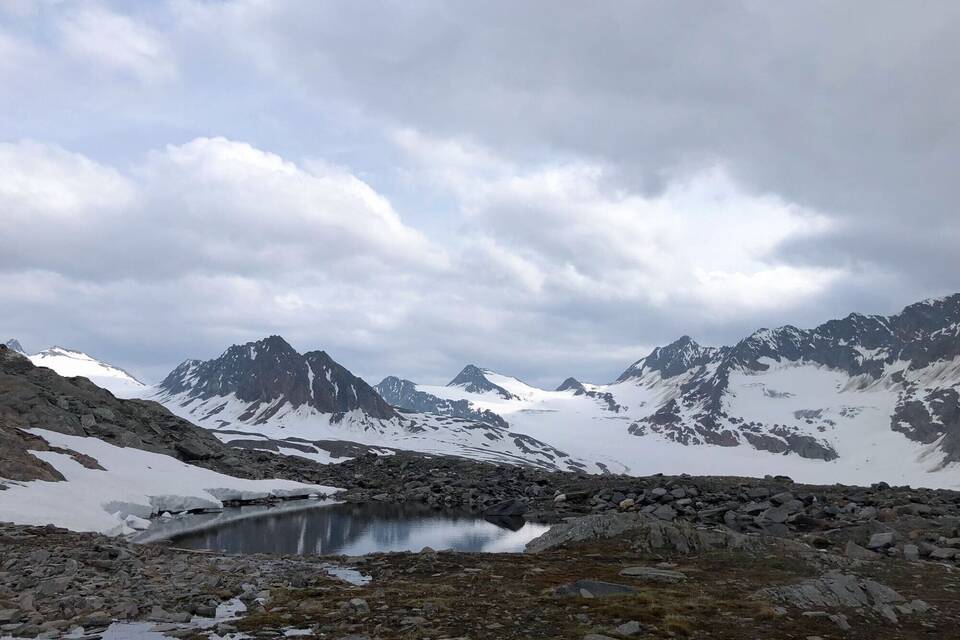 Gletscher in den Alpen Gletscher in den Alpen