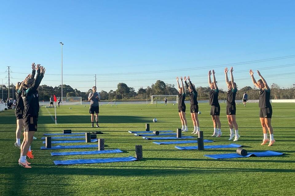 Training der DFB-Frauen