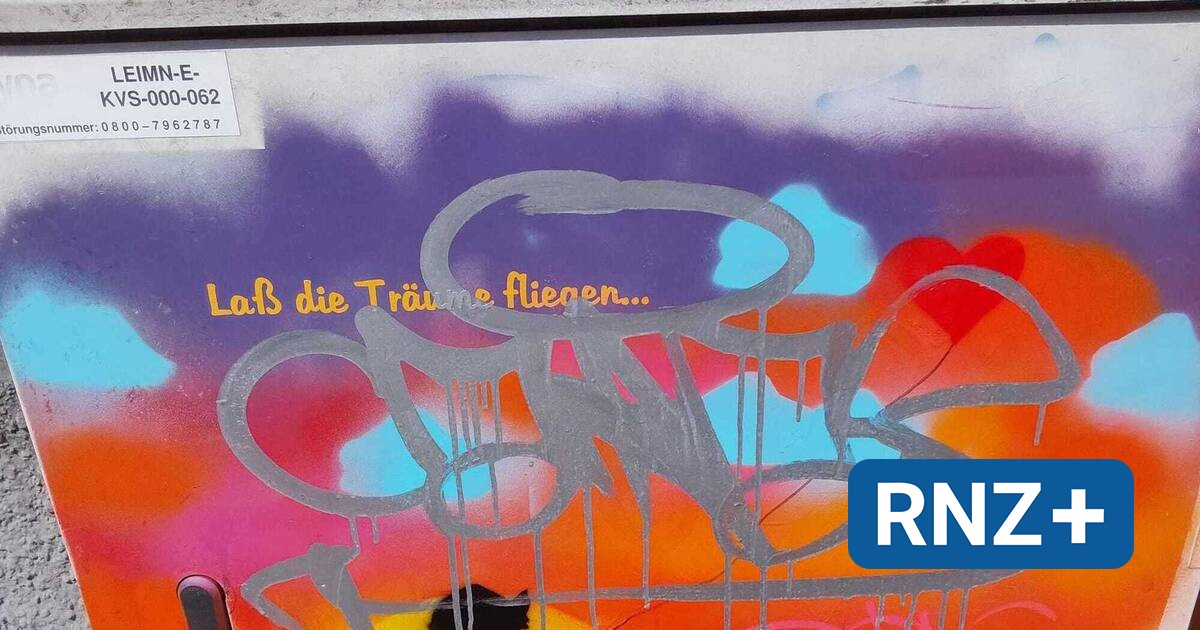 Leimen: Beschmierte SV Waldhof-Fan Werke von &amp;quot;Graffiti-Oma&amp;quot; Inge Hess ...