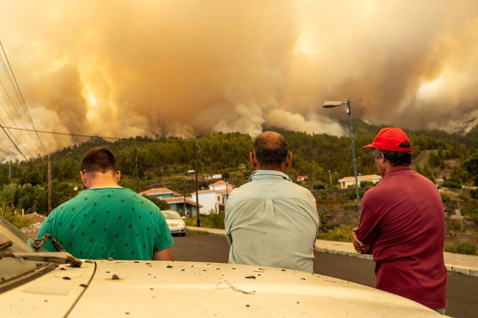 Waldbrand auf La Palma Waldbrand auf La Palma