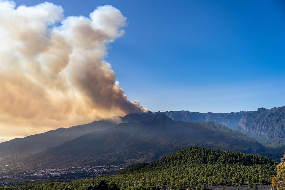 Waldbrand auf La Palma Waldbrand auf La Palma