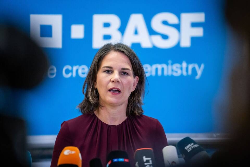 Außenministerin Baerbock auf Deutschlandreise Außenministerin Baerbock auf Deutschlandreise