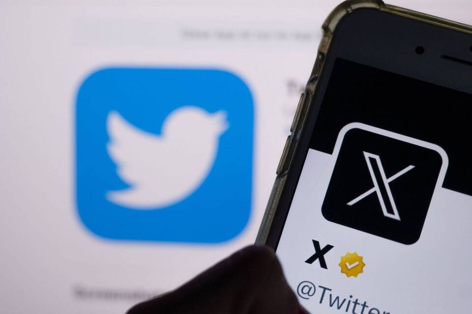 Twitter wird X Twitter wird X