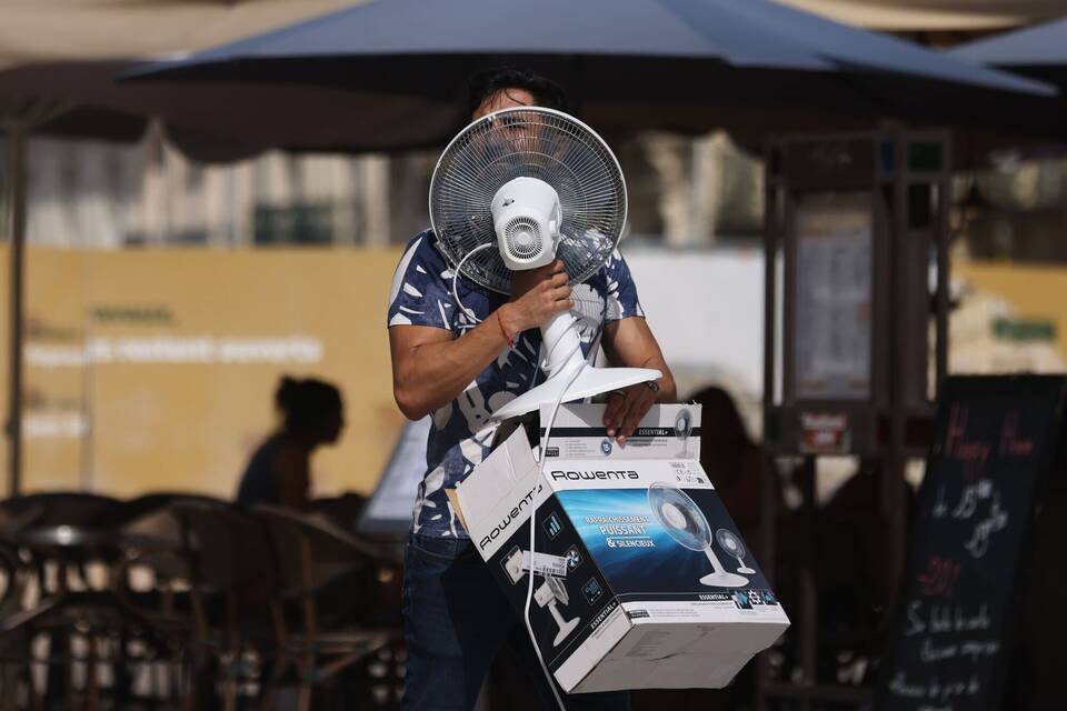 Hitze in Frankreich Hitze in Frankreich