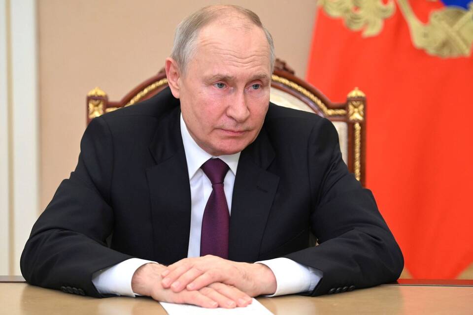 Russlands Präsident Putin Russlands Präsident Putin