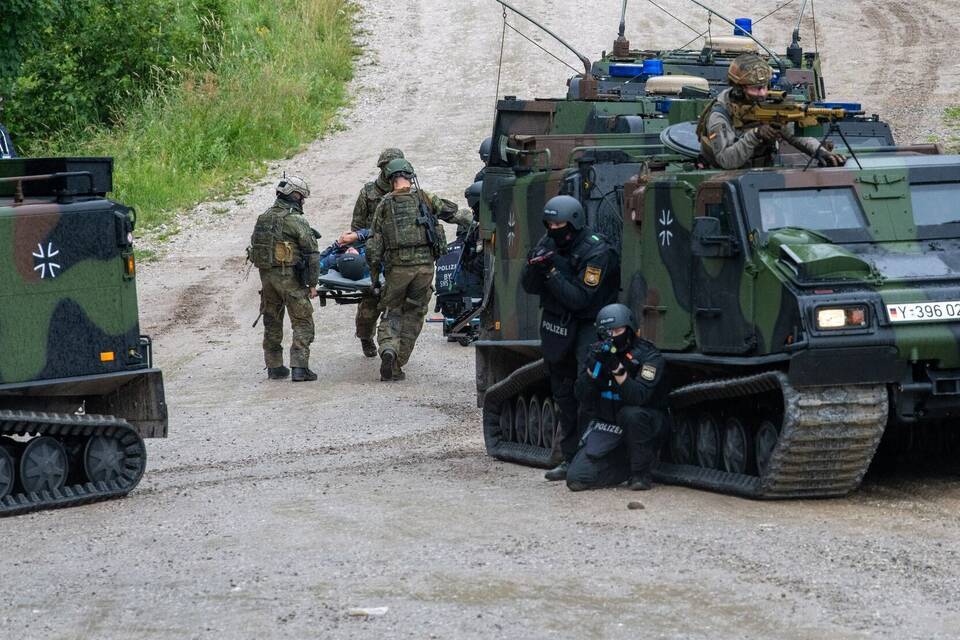 Anti-Terror-Übung Anti-Terror-Übung
