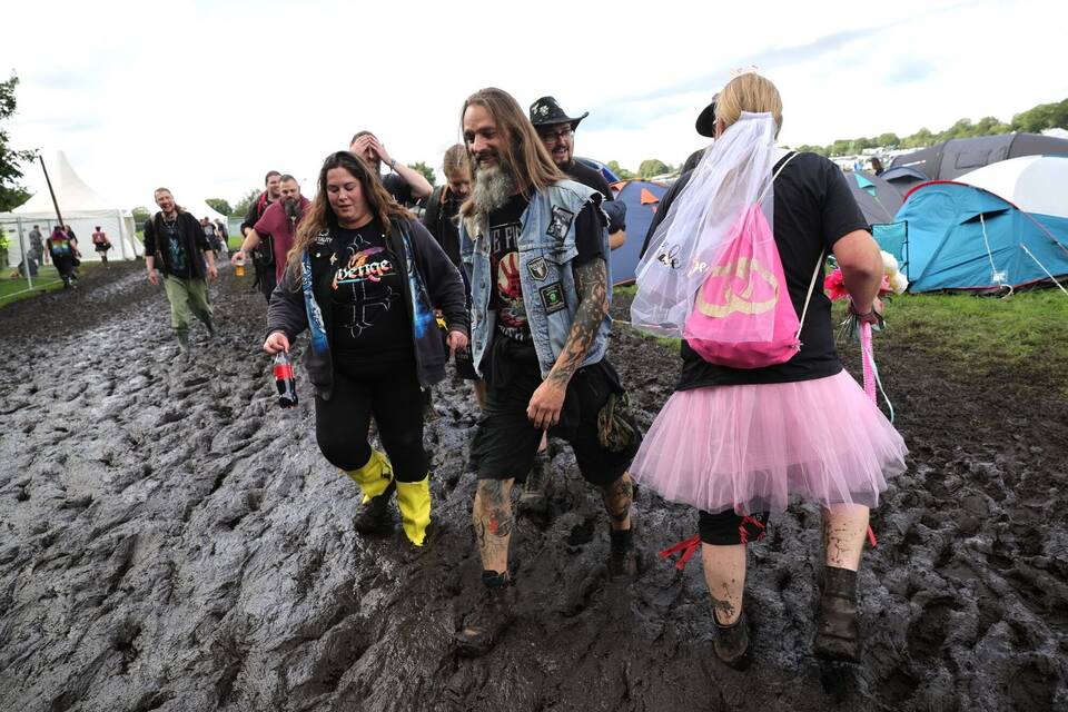Vor dem Wacken Open Air