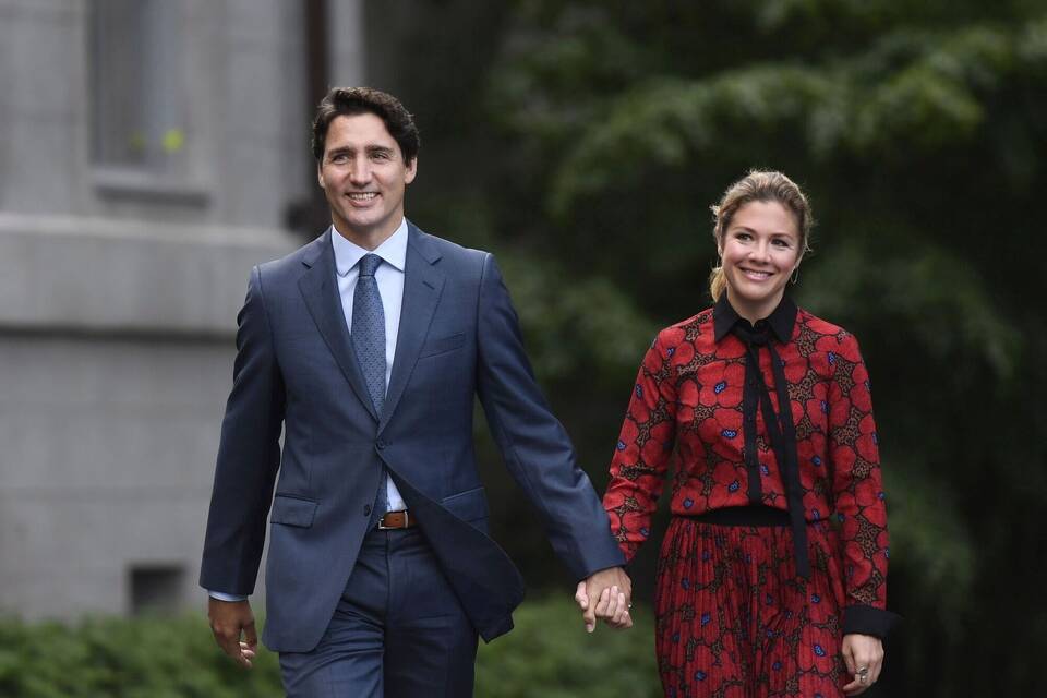 Kanadas Premierminister Trudeau und Ehefrau Sophie