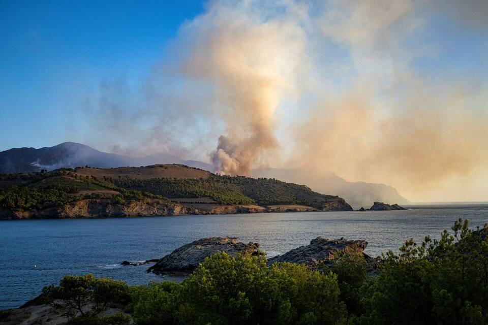 Waldbrand in Spanien Waldbrand in Spanien
