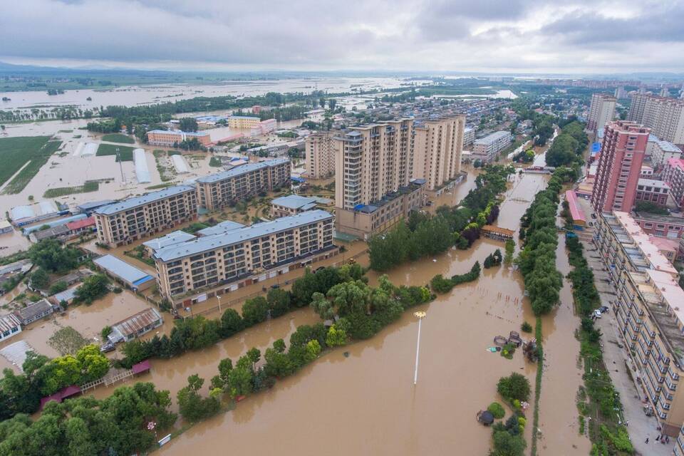 Unwetter in China Unwetter in China