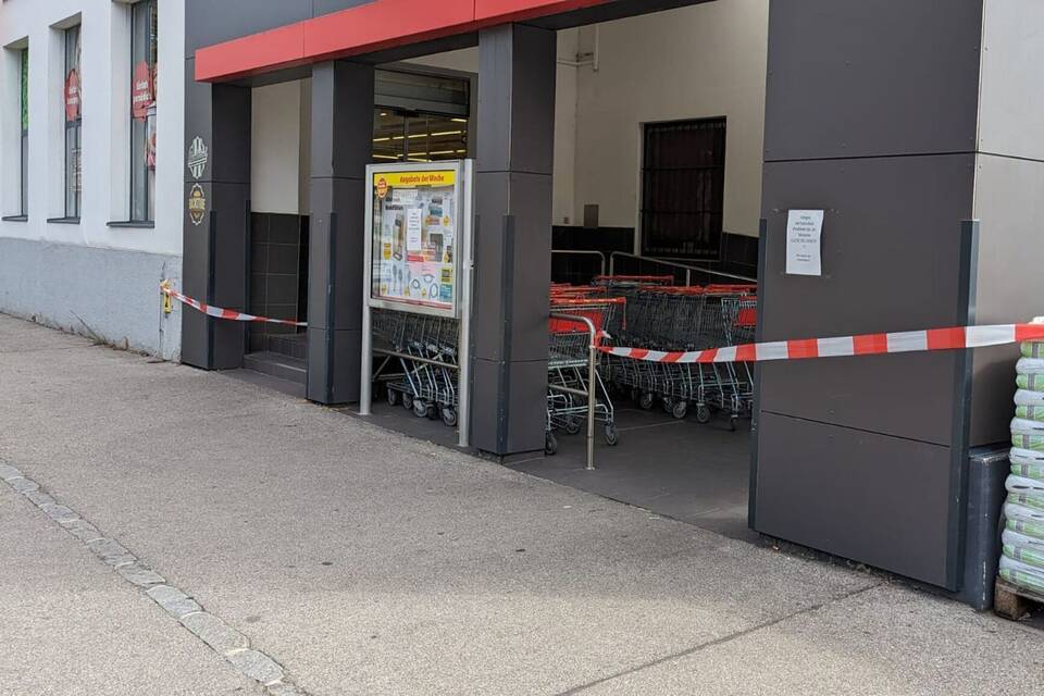 Spinnen-Sichtung legt Supermarkt lahm