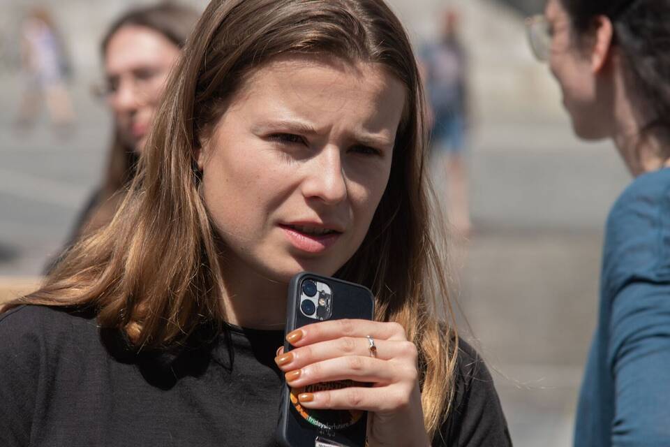 Klimaaktivistin Neubauer Klimaaktivistin Neubauer