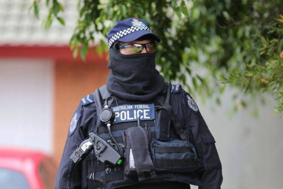 Polizist in Sydney