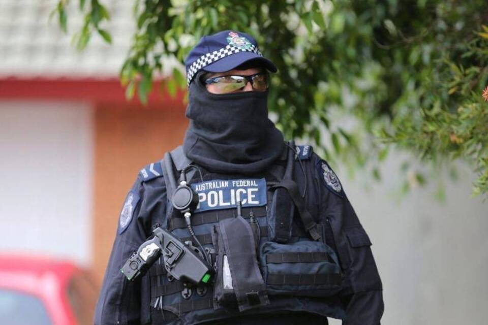Polizist in Sydney Polizist in Sydney