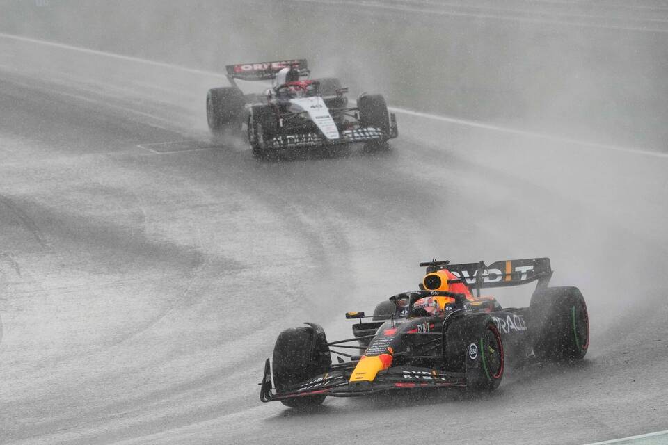 Regen in Zandvoort
