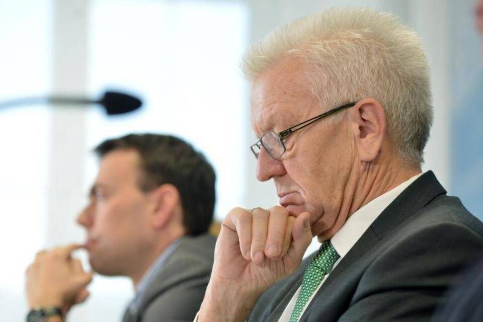 Winfried Kretschmann und Nils Schmid