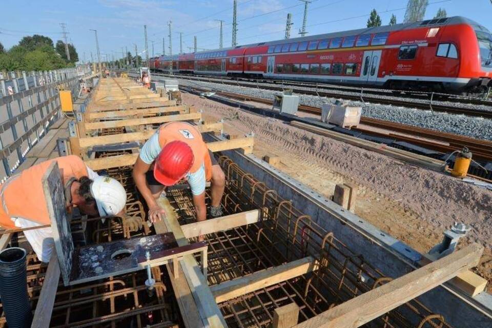 Ausbau Gleise