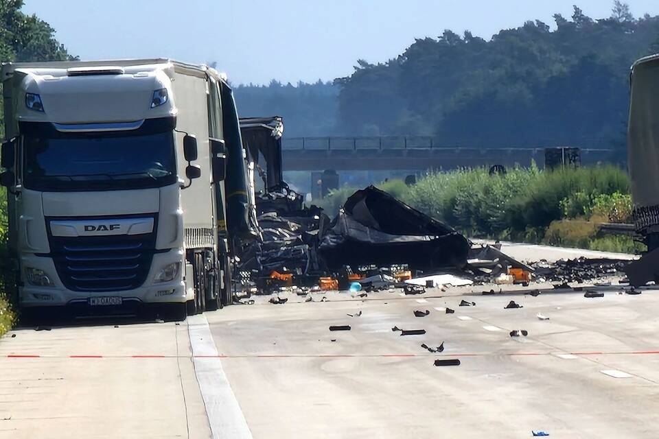Lkw-Unfall Lkw-Unfall