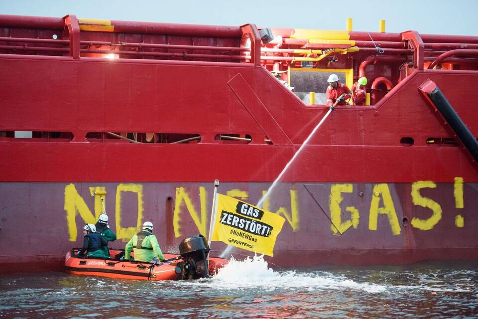 Greenpeace-Aktion Greenpeace-Aktion