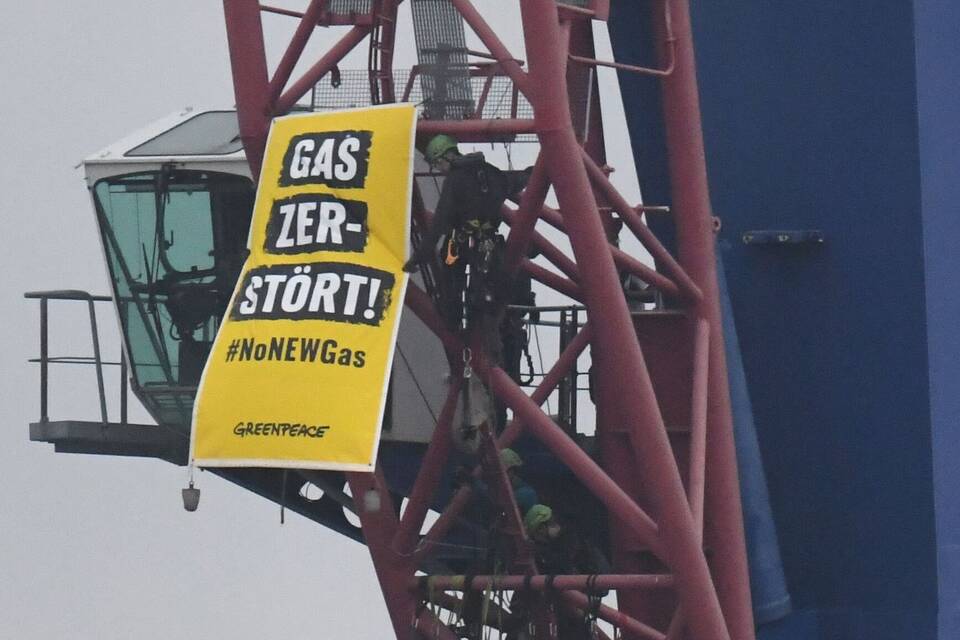 Greenpeace-Protest Greenpeace-Protest