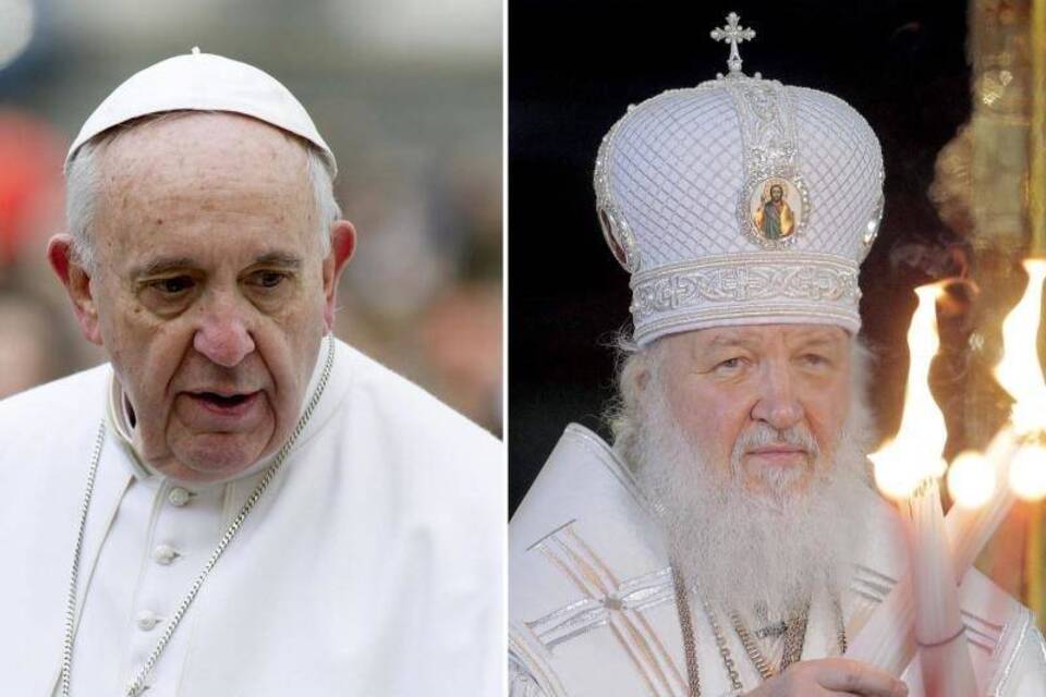 Papst Franziskus und Patriarch Kirill Papst Franziskus und Patriarch Kirill