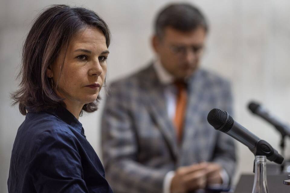 Außenministerin Baerbock in Kiew Außenministerin Baerbock in Kiew