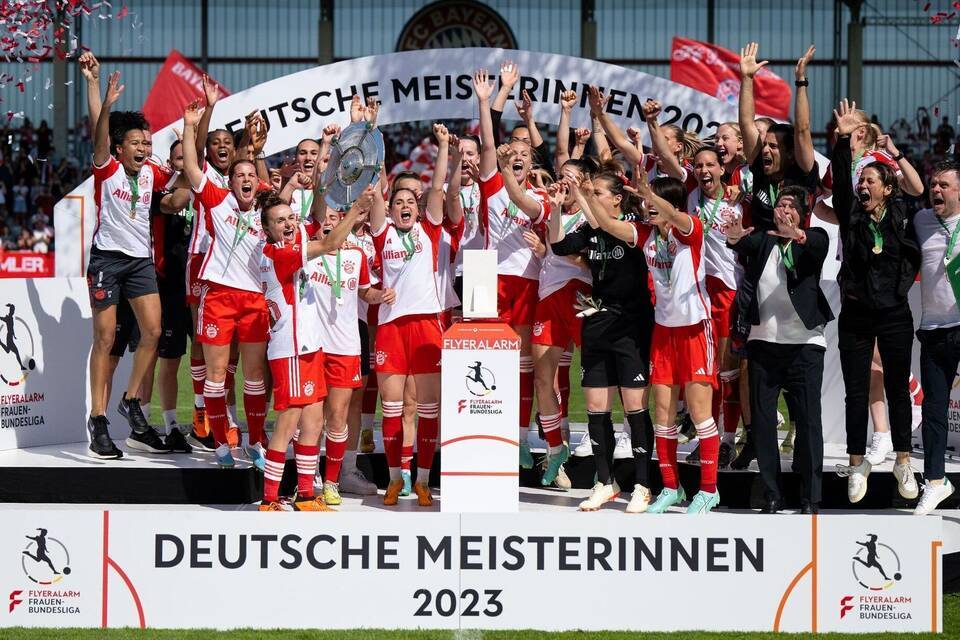 Deutsche Meisterinnen des FC Bayern