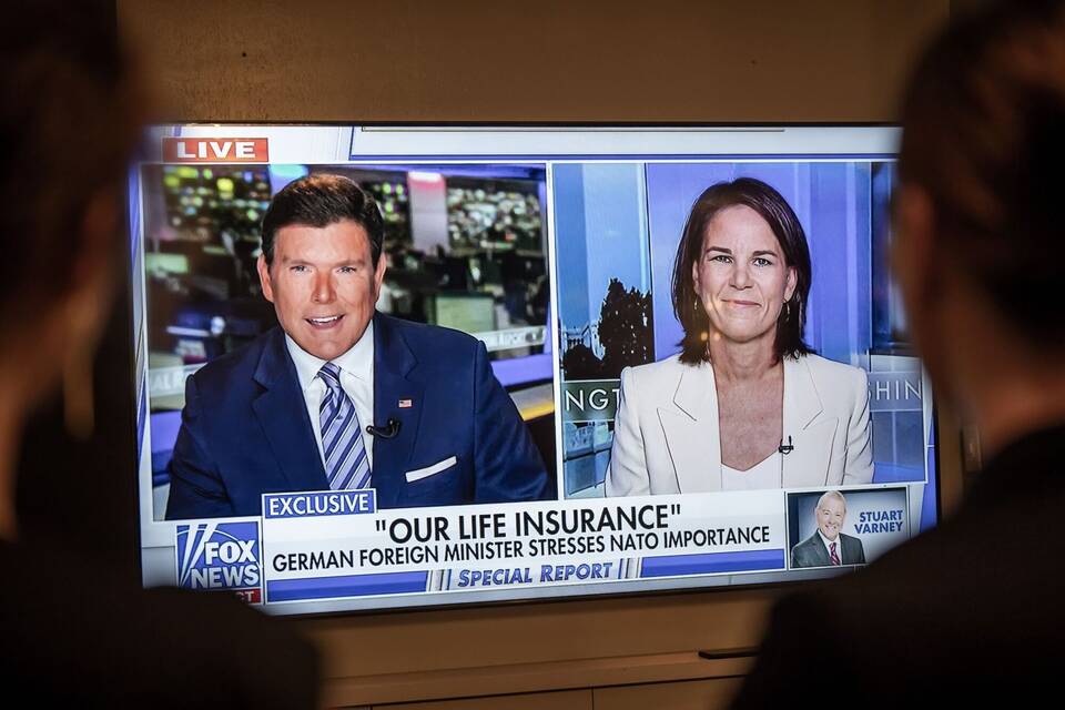 Baerbock bei Fox News Baerbock bei Fox News