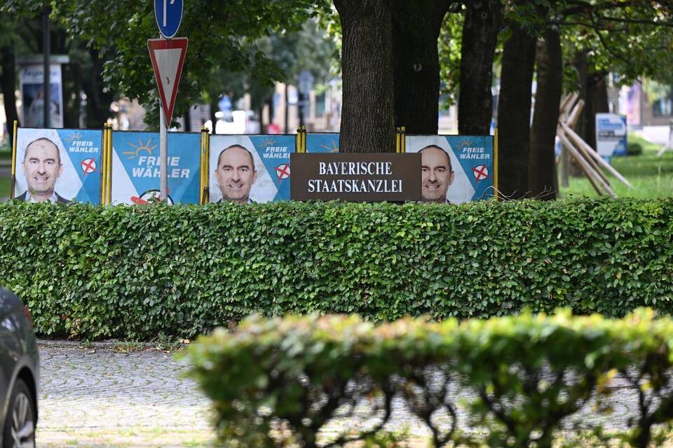 Wahlplakate in Bayern Wahlplakate in Bayern