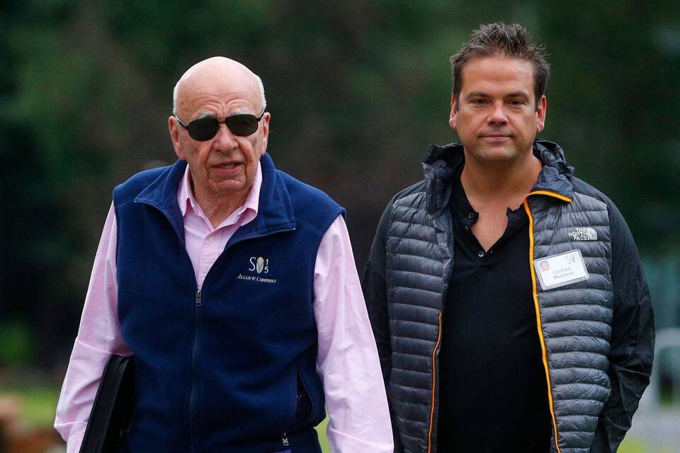 Rupert und Lachlan Murdoch Rupert und Lachlan Murdoch