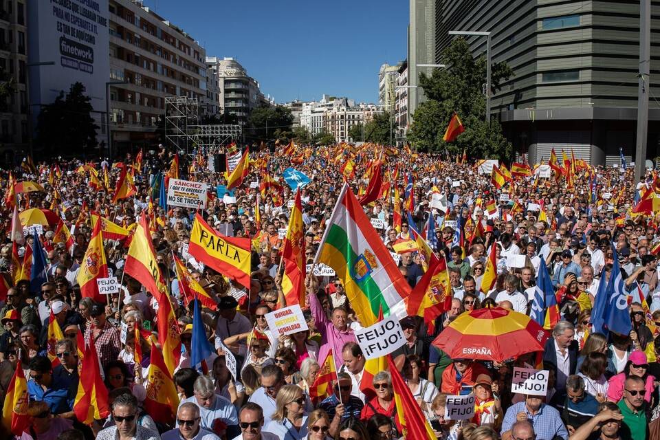 Proteste in Spanien