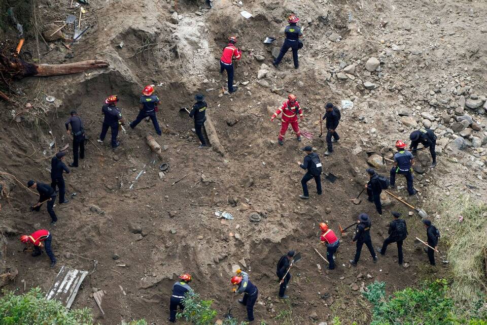 Hochwasser in Guatemala