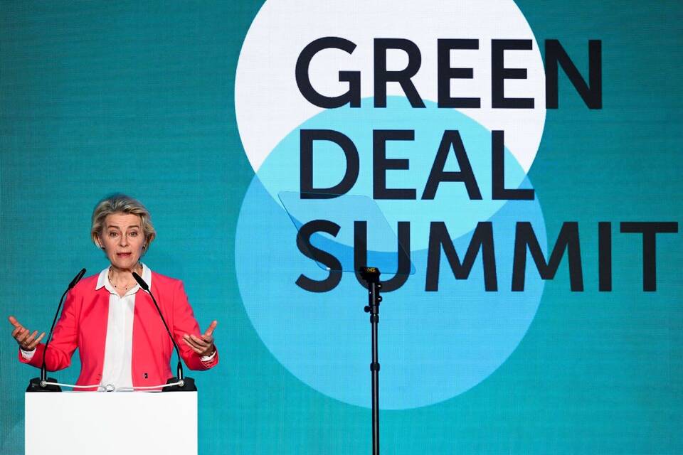 EU-Kommissionspräsidentin von der Leyen EU-Kommissionspräsidentin von der Leyen