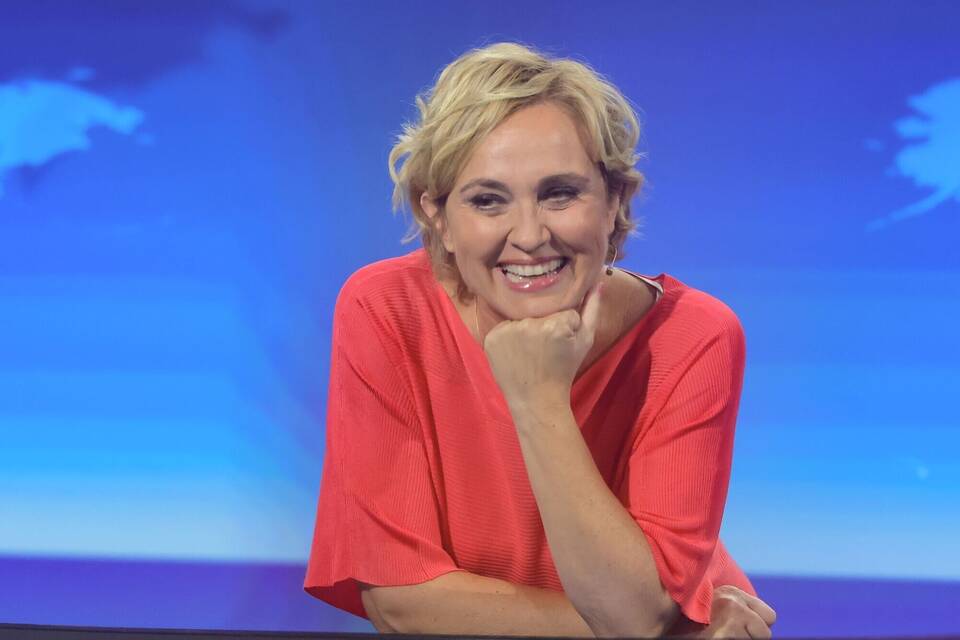 Moderatorin Caren Miosga Moderatorin Caren Miosga
