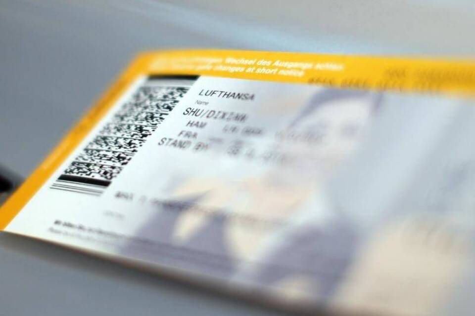 Lufthansa-Ticket