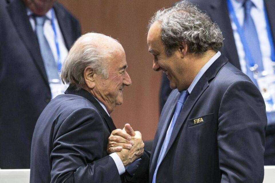 Blatter und Platini Blatter und Platini