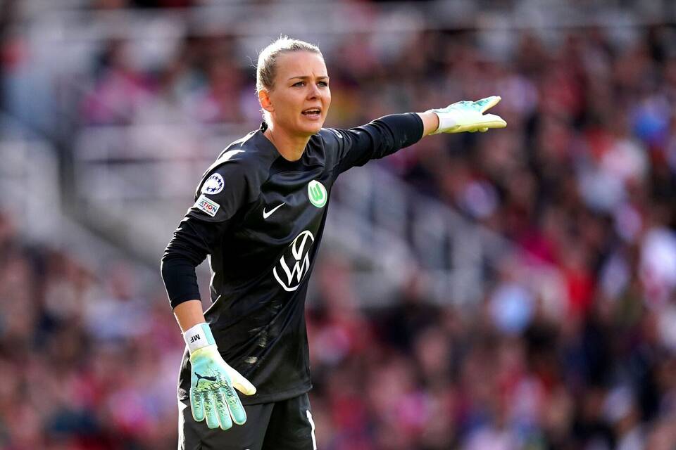 Merle Frohms vom VfL Wolfsburg