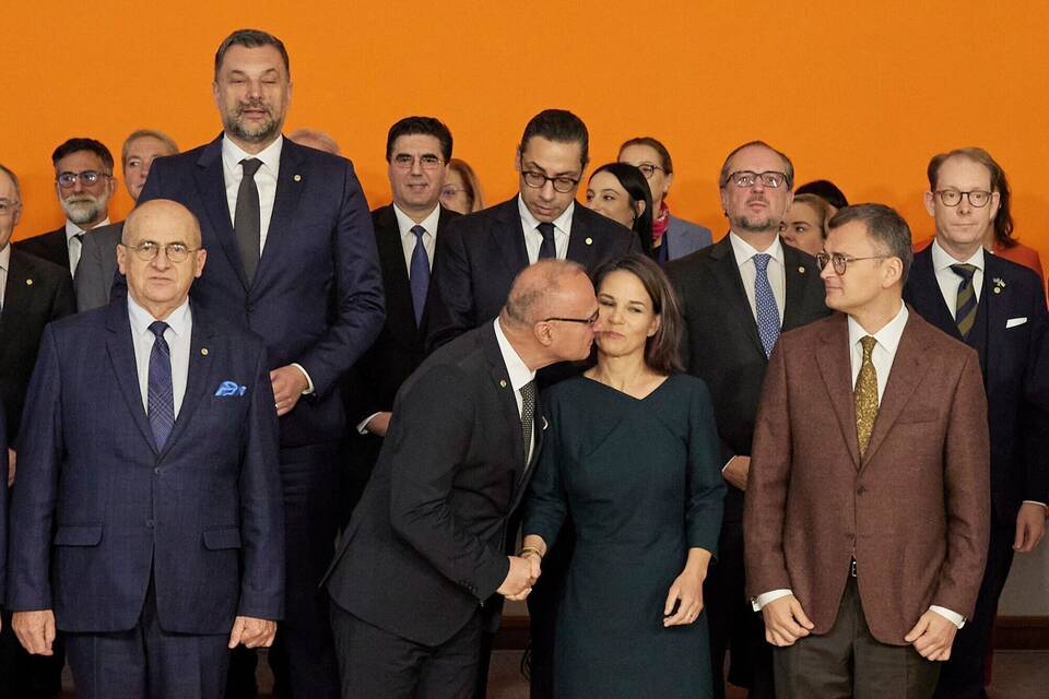 Fototermin beim Außenministertreffen Fototermin beim Außenministertreffen