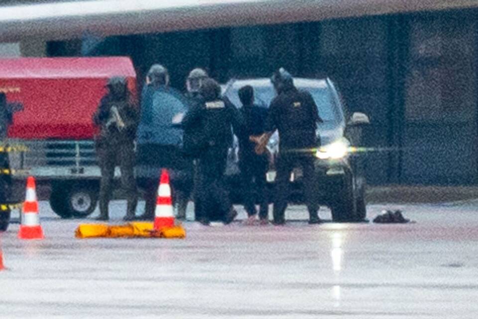 Geiselnahme am Hamburger Flughafen