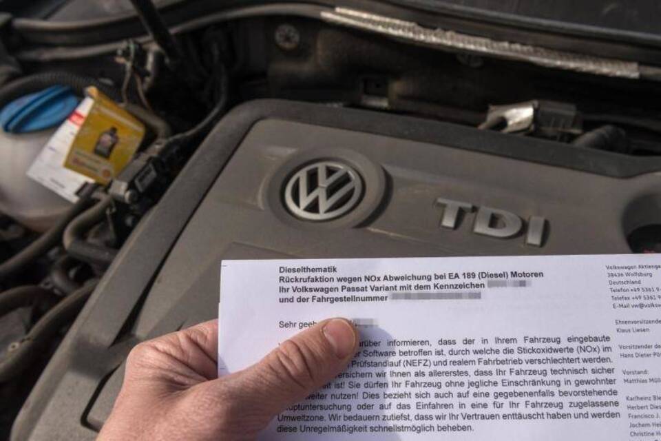 Rückrufaktion VW Rückrufaktion VW