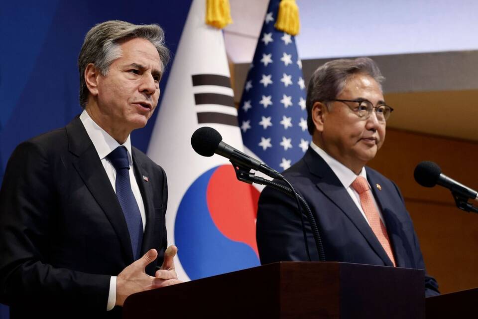 Blinken in Südkorea Blinken in Südkorea