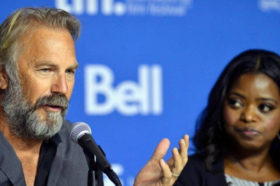 Kevin Costner und Octavia Spencer Kevin Costner und Octavia Spencer