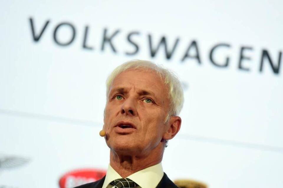 VW-Vorstandschef Matthias Müller VW-Vorstandschef Matthias Müller
