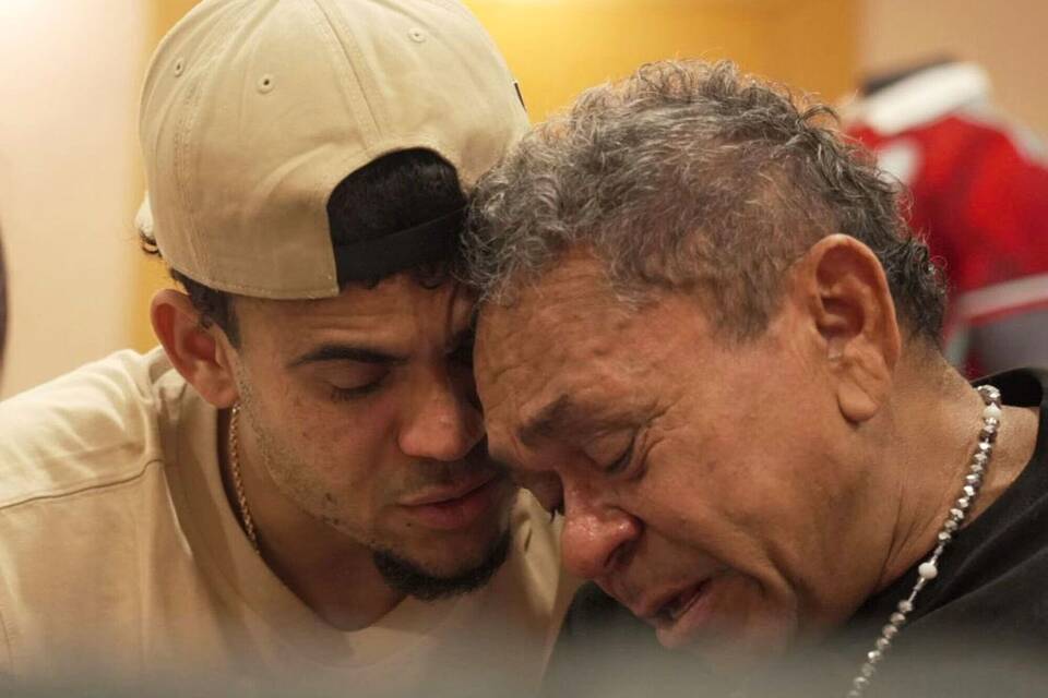 Luis Díaz und sein Vater